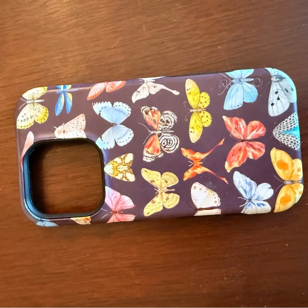 casely colorful butterfly